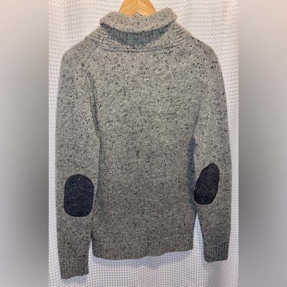 2/60$ Men’s SIMONS Le31 Lamb Wool shawl collar knit sweater Sz‎ small - Picture 6 of 7